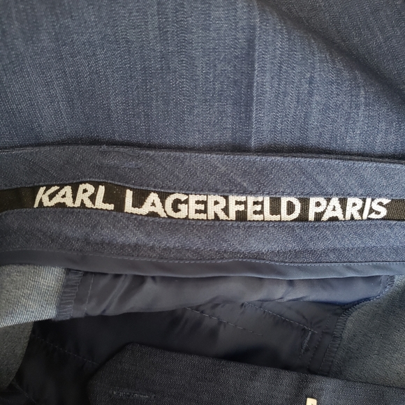 Karl Lagerfeld Paris | Straight-leg Trousers - Picture 8 of 9
